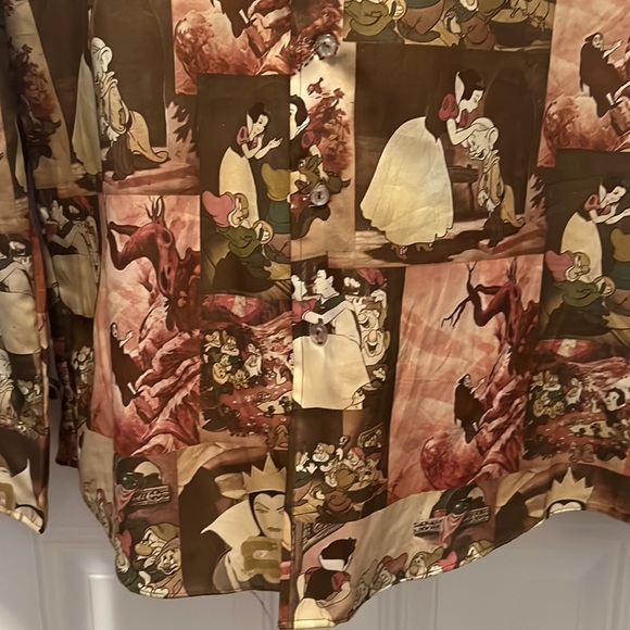 🚢 Rare Vintage VTG 70's Kennington Large -Snow White and the Seven Dwarfs shirt - Picture 5 of 15